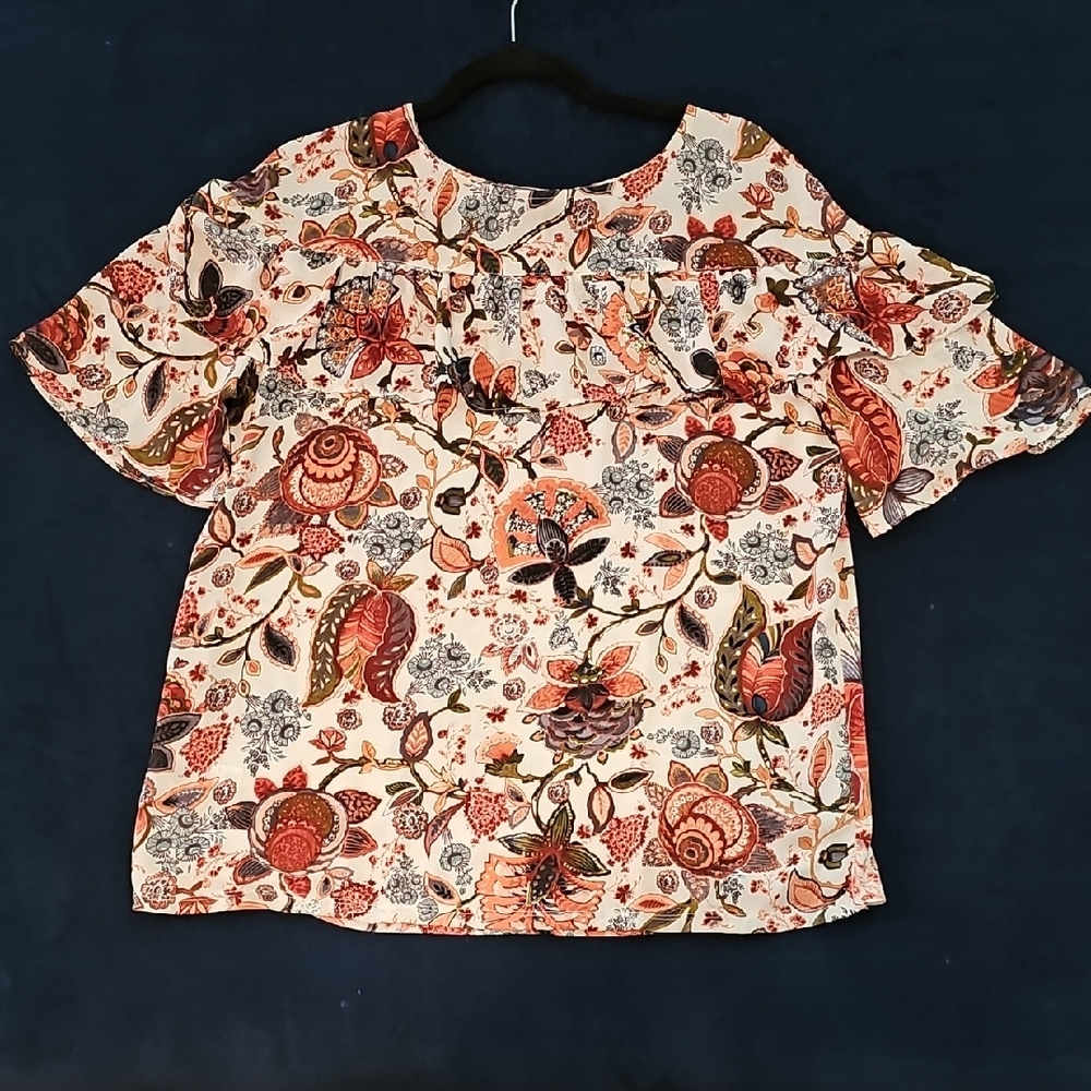 Floral Print Women's Top